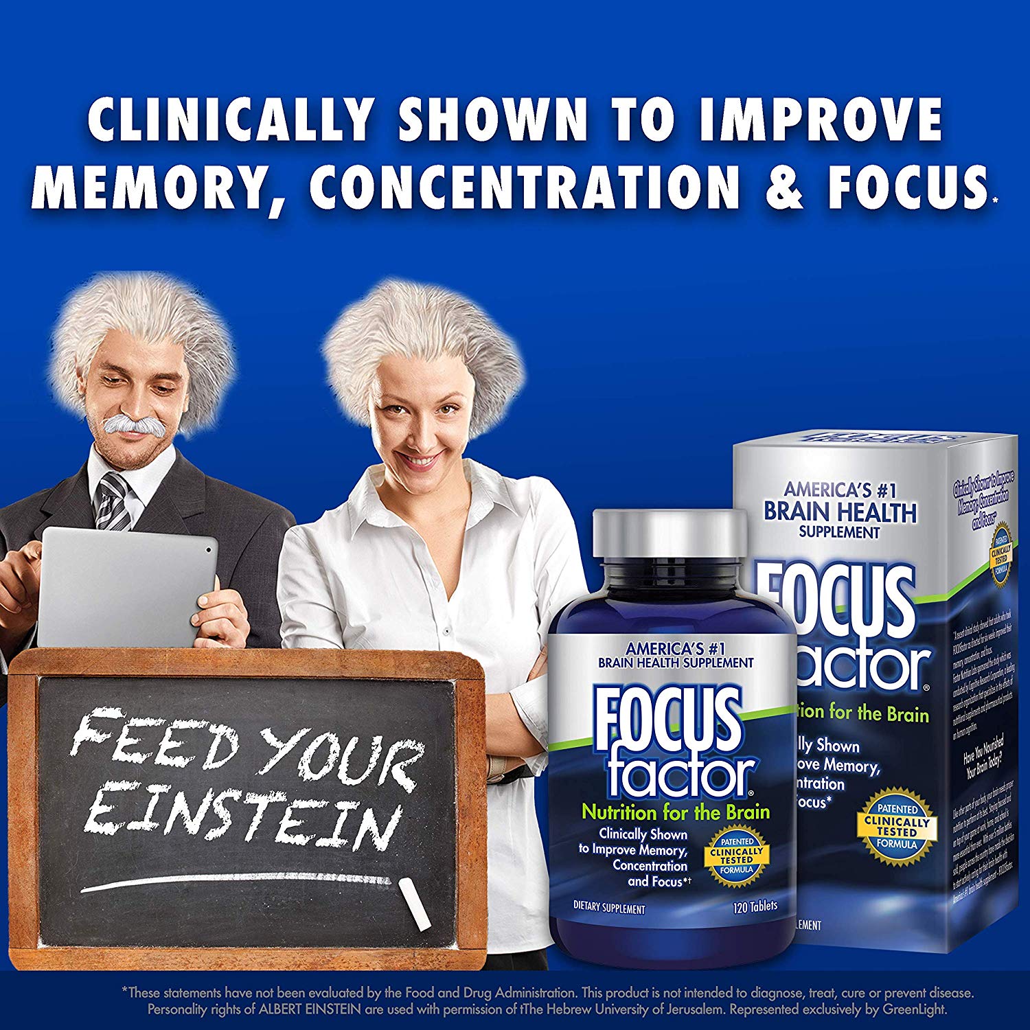 viên uống bổ não Focus Factor Mỹ Dietary Supplement 